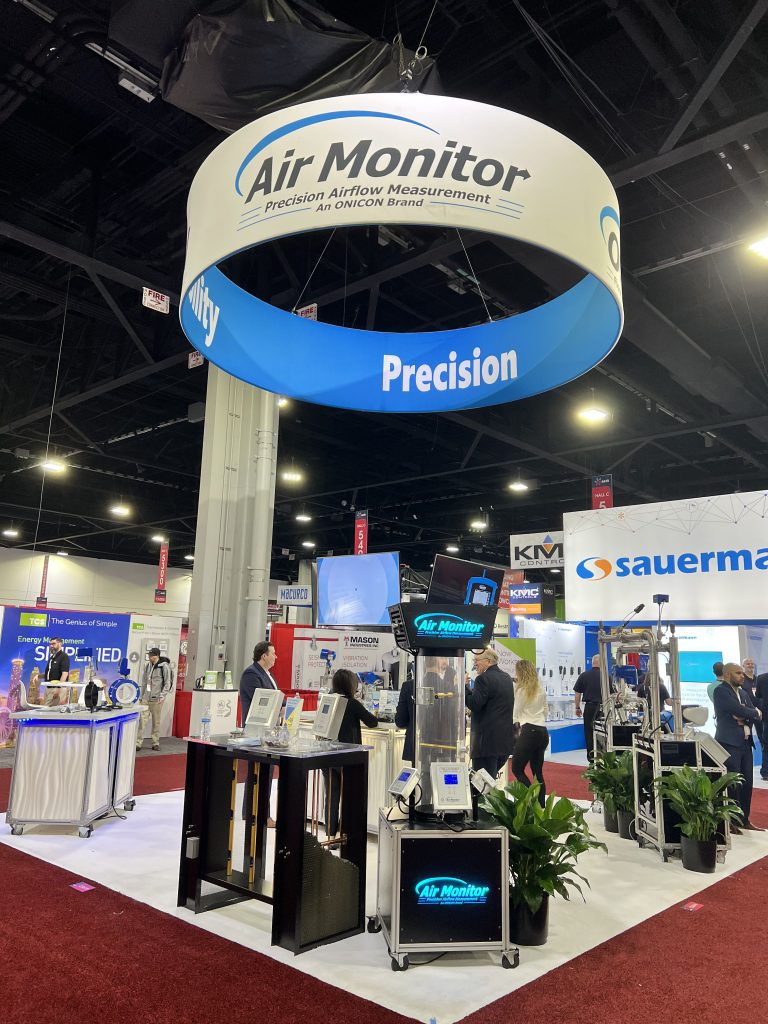 Air Monitor's Booth at the AHR Expo